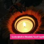 Ayçiçeğinden Mum Nasıl Yapılır?